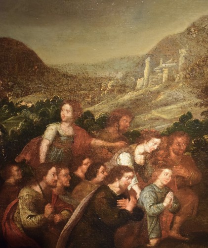 Louis XIV - Jacob et Ésaü - Maître flamand du 17e siècle